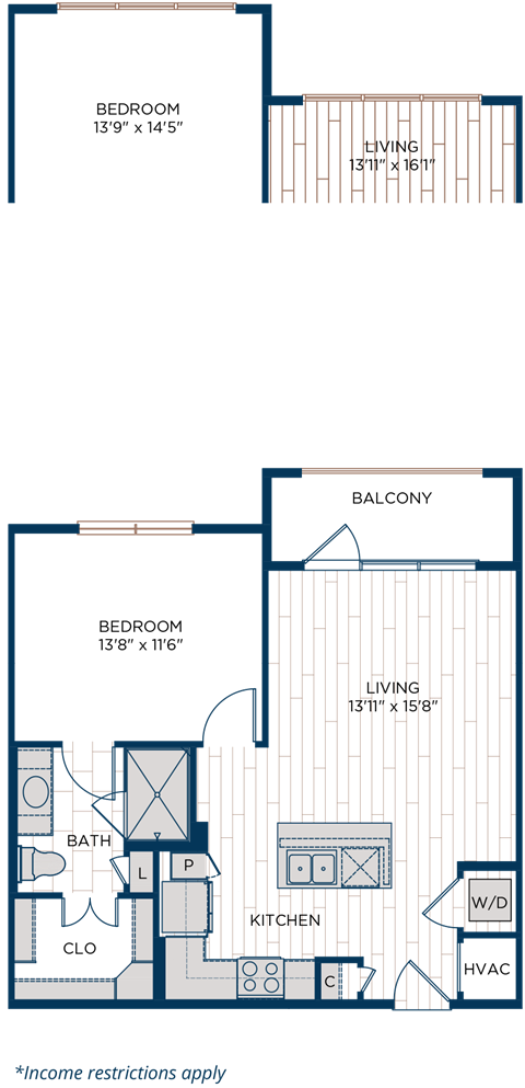 Aura Thirty2 A4 Affordable Unit Floor Plan